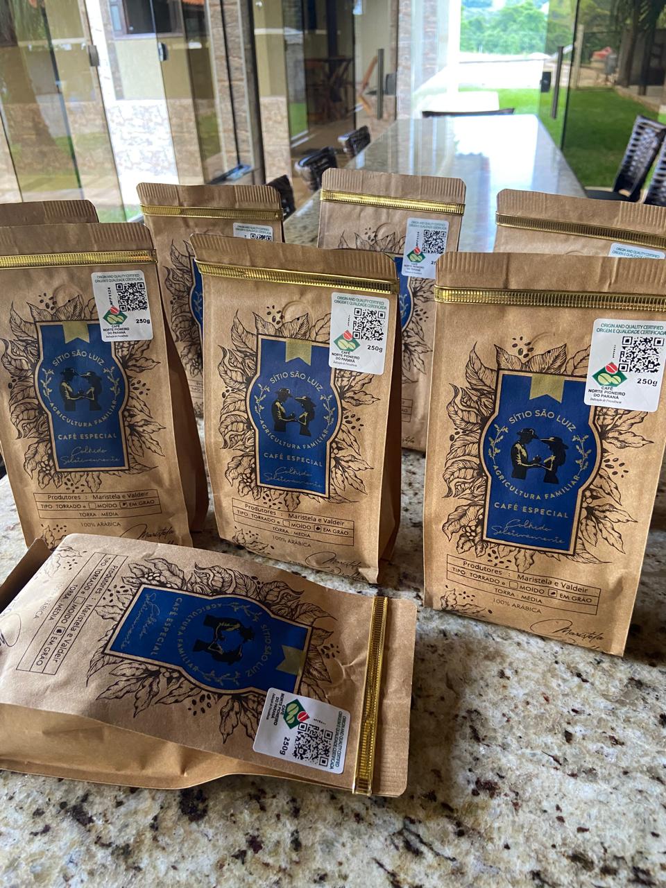 Café Especial · 250g — embalagem